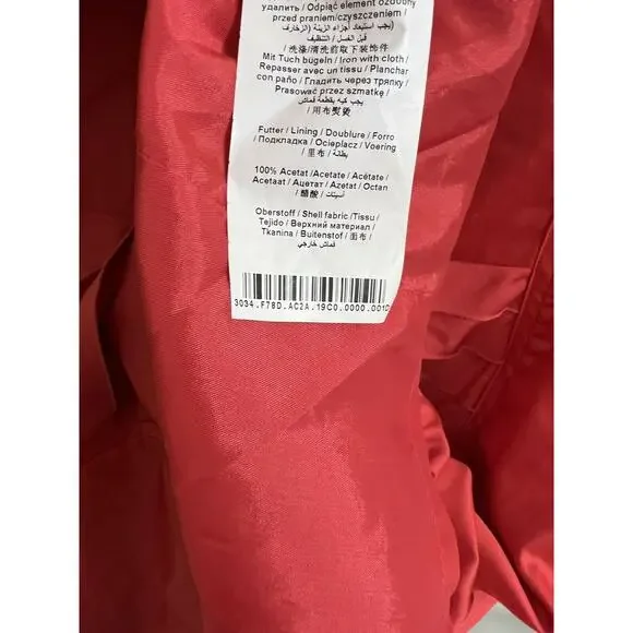 Gerry Weber Womens Pink V Neck Tiered Dress Size 4 - Picture 4 of 4